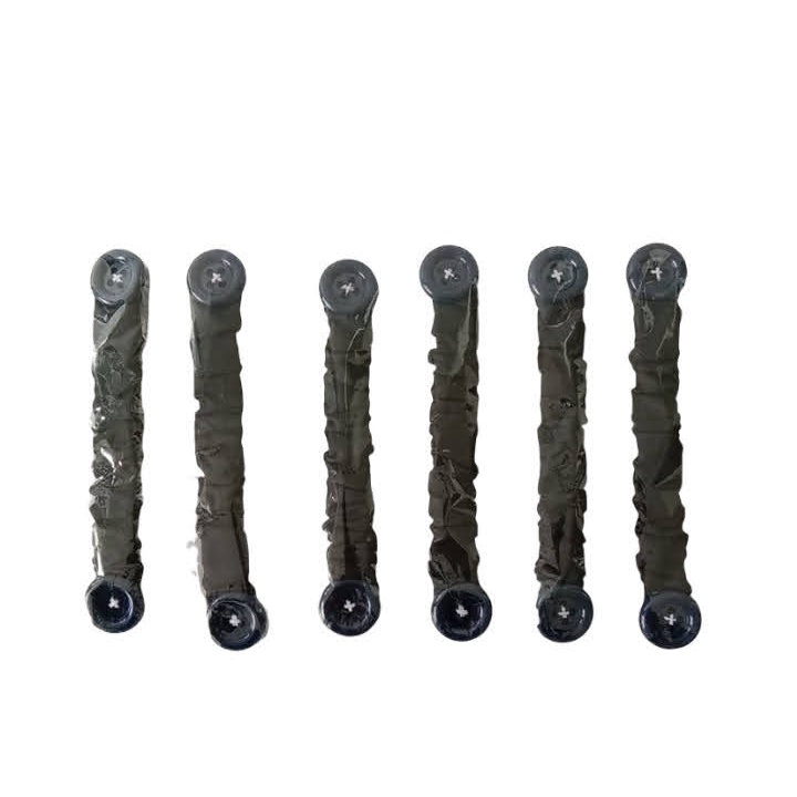 Strap Mask Elastis Aksesoris Konektor Tali Masker Hijab Polos Hitam Kancing Besar Awet Kuat Kualitas Super Premium Modis Viral Kekinian Model Terbaru-1