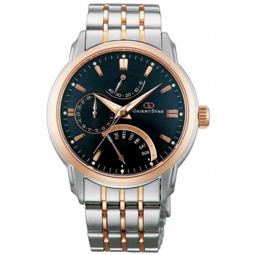 Orient Star SDE00004D Jam Tangan Pria Automatic Dial Biru Stainless Original