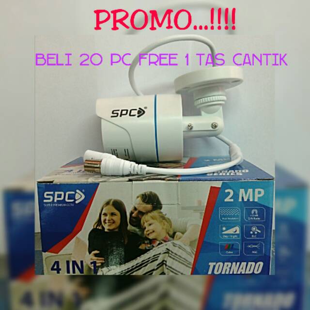 Camera CCTV SPC Tornado Outdoor 2Mp