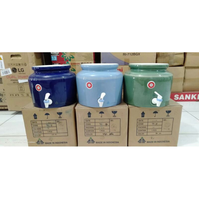 GUCI GALON KERAMIK POLOS / GUCI TRISENSA