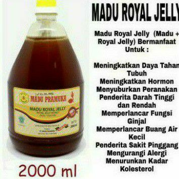 

Madu Pramuka Royal jelly