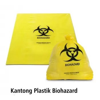 Kantong Plastik Sampah Medis Infeksius 80 x 60 cm isi 50pcs Onemed