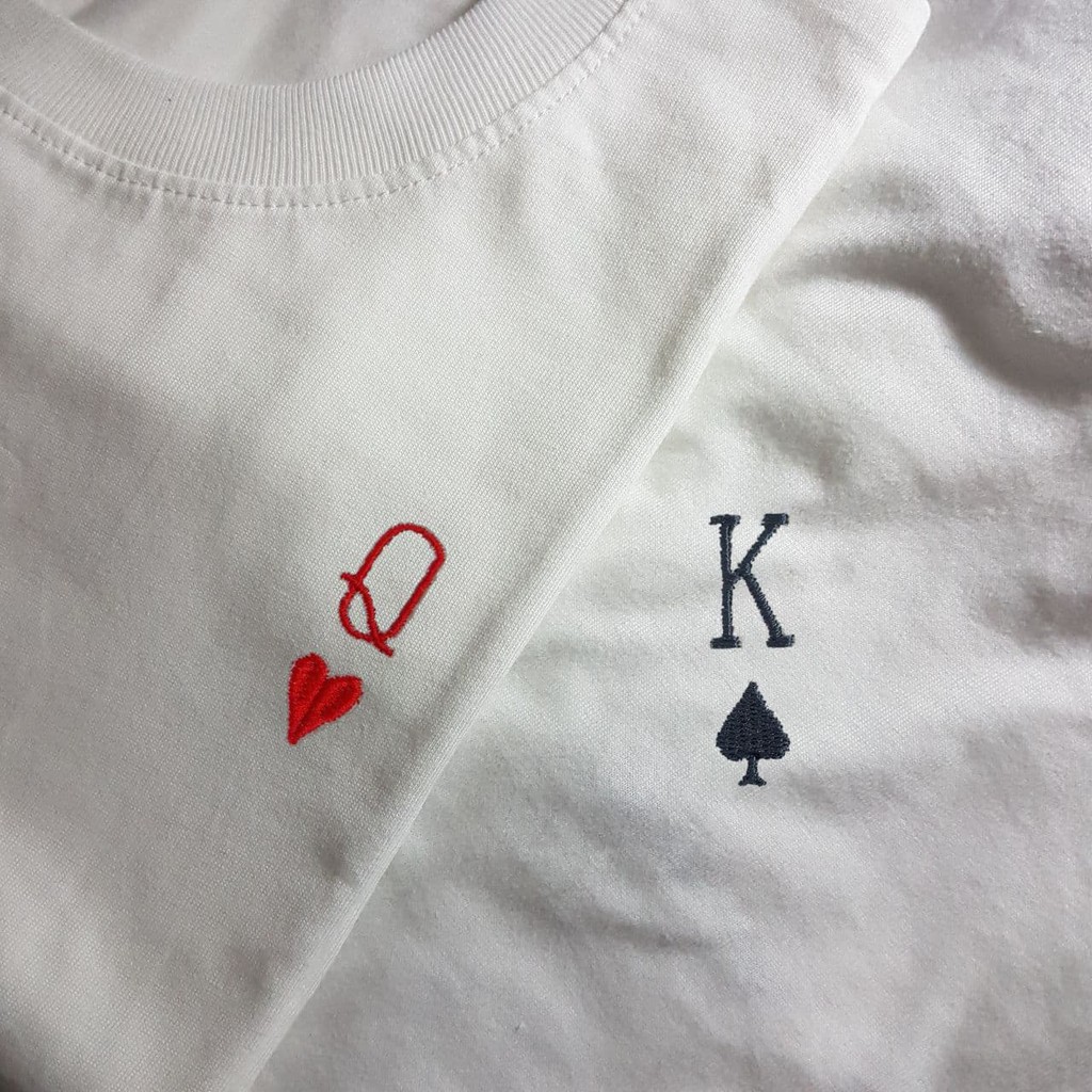 2PCS KAOS COUPLE/TSHIRT COUPLE/BAJU COUPLE/KAOS SEPASANG/BAJU PASANGAN