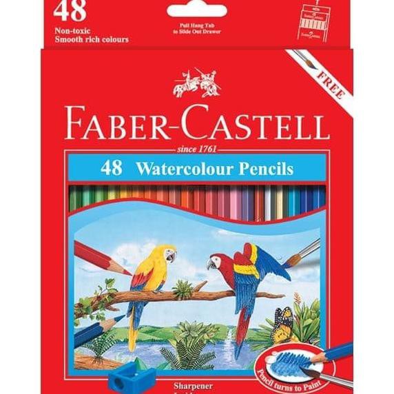 

Pensil warna Water Color Faber Castell 48 READY STOK