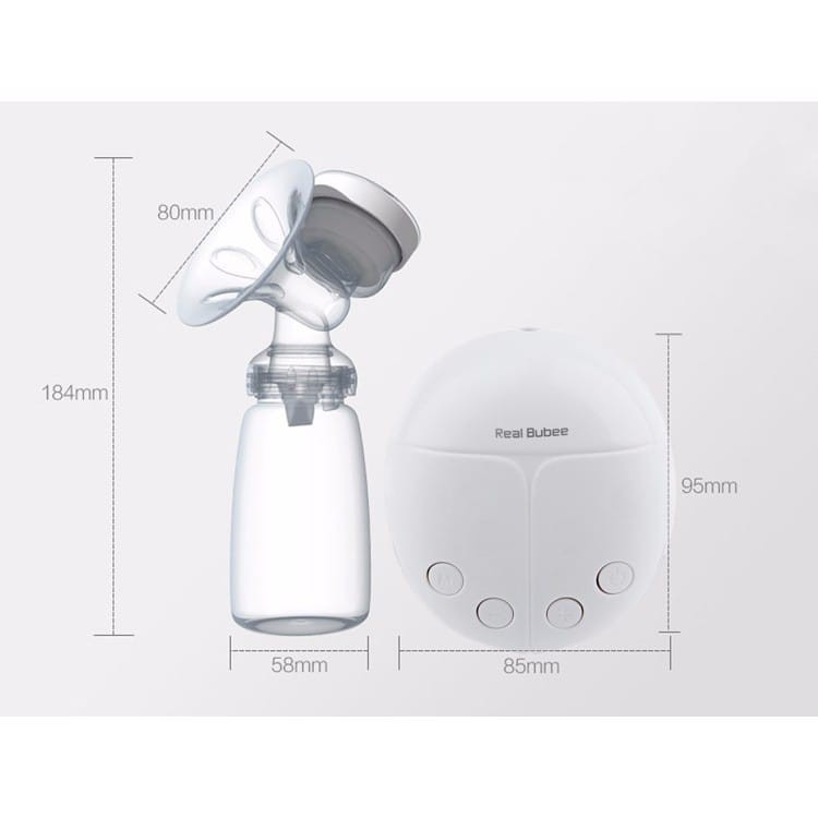 Pompa Asi Elektrik Real Bubee -  Pompa Asi Elektrik Dua Botol Asi / Breast Pump DOUBLE ELECTRIK