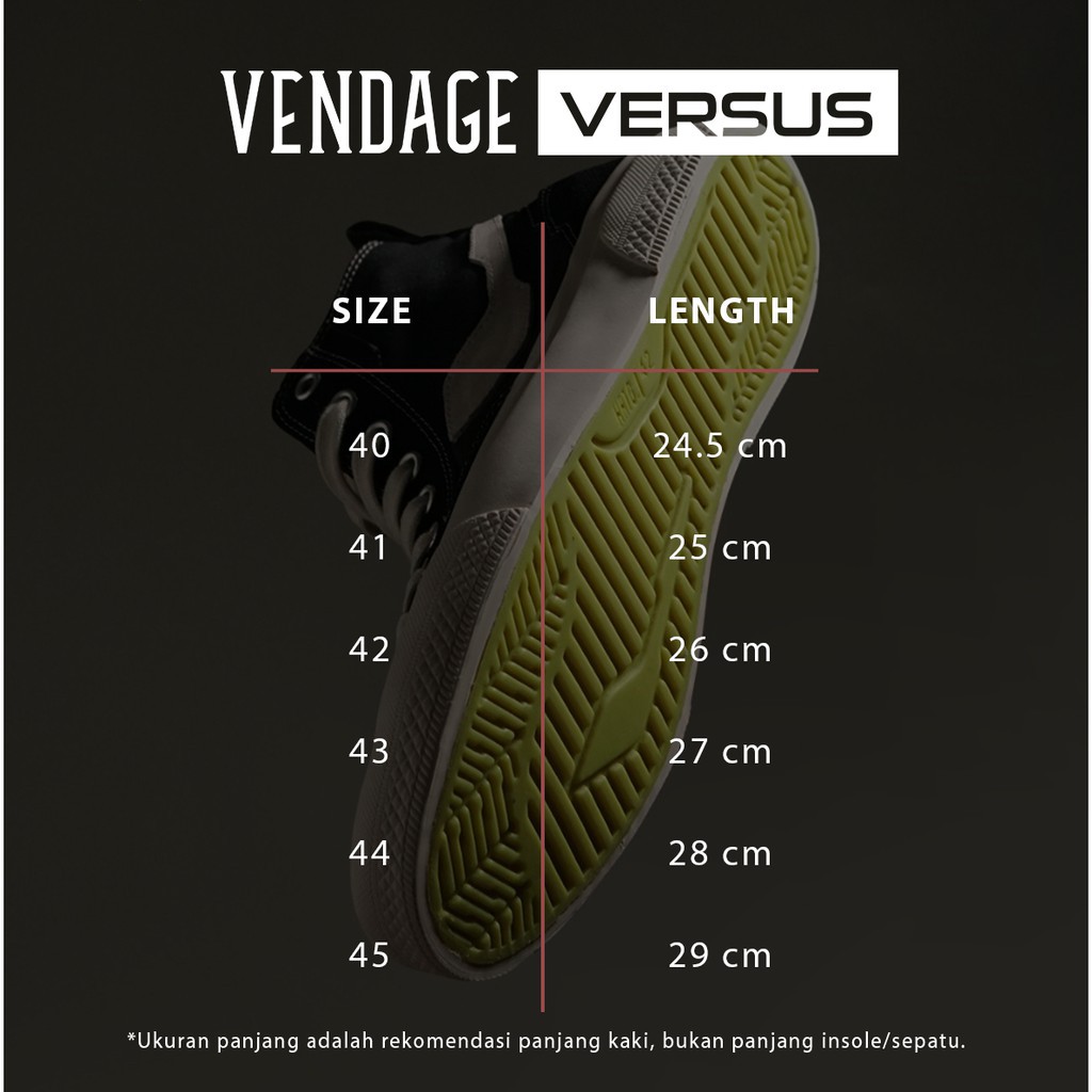 SNEAKERS COWOK HITAM BIRU MISTY  Vendage VS Lo - Riot Green Sneakers Vulcanized Heiden Heritage