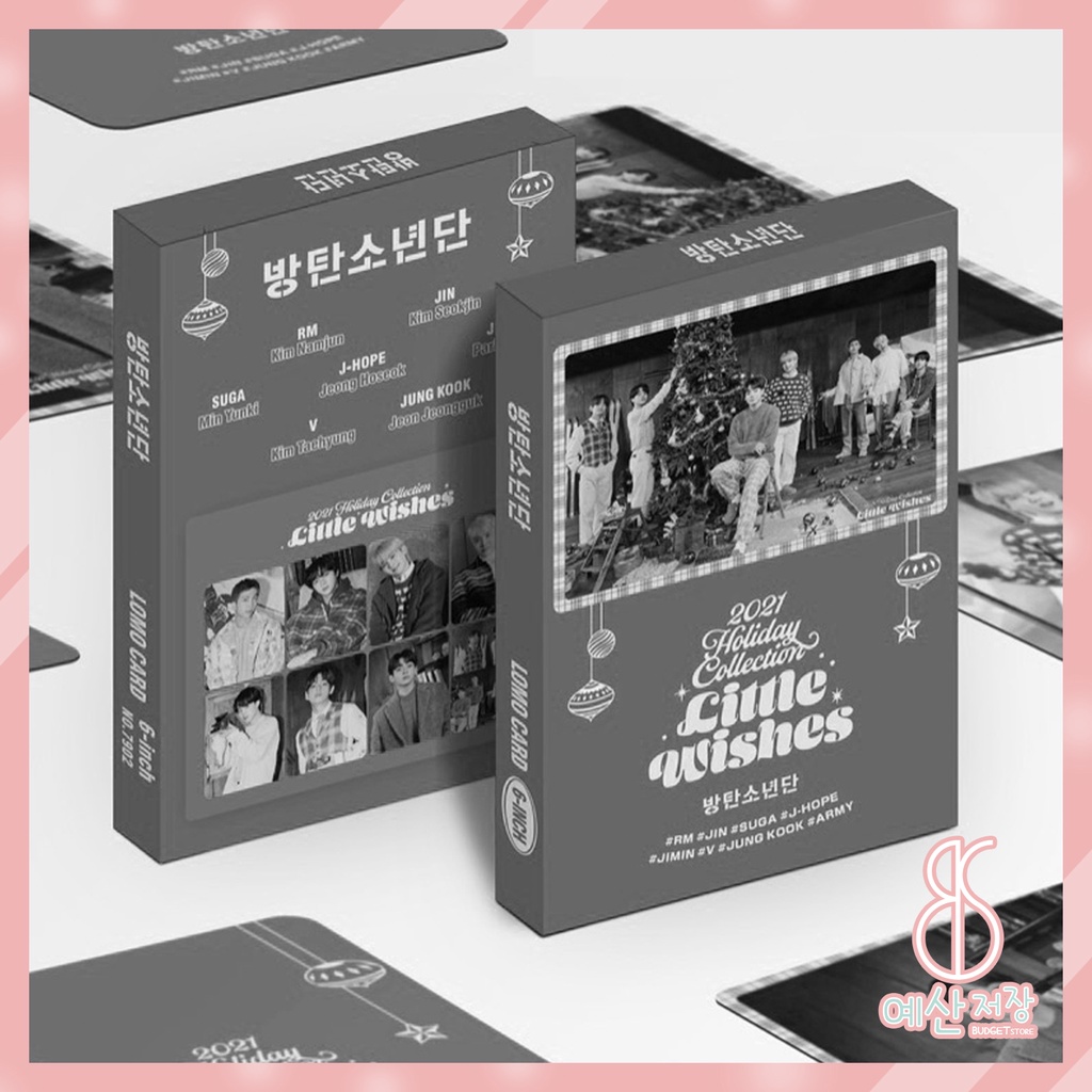 [BS] BISA COD 30pcs Photo Card 6inch BTS Season Greeting 2022 Little Wishes ENHYPEN GOT7 Kartu Foto - KP983