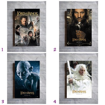 POSTER FILM The Lord of the Rings The Return of the King | hiasan dinding AESTHETIC Size A3
