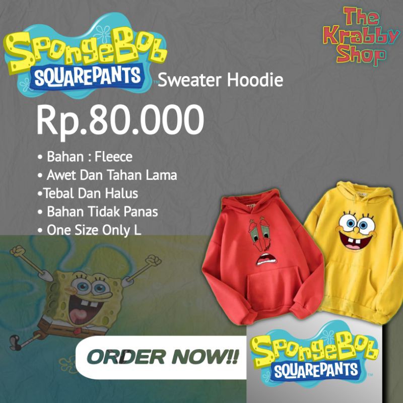 SWEATER Hoodie Spongebob