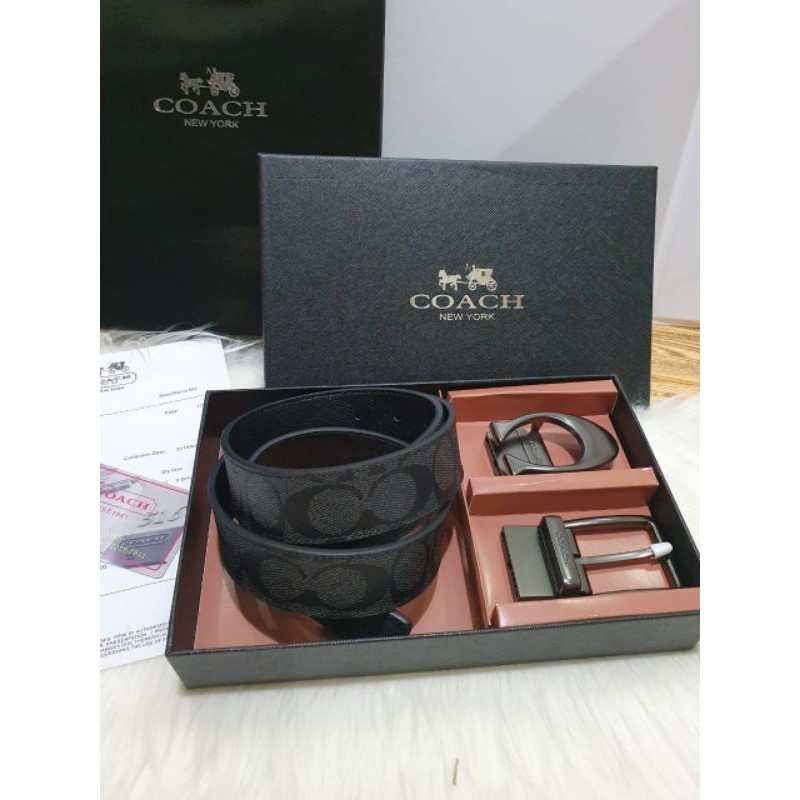 

BELT BRANDED SET WALLET FREE BOX + PAPERBAG