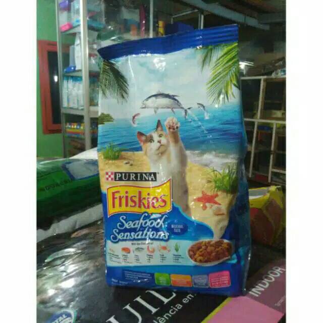 Makanan kucing PURINA Friskies seafood