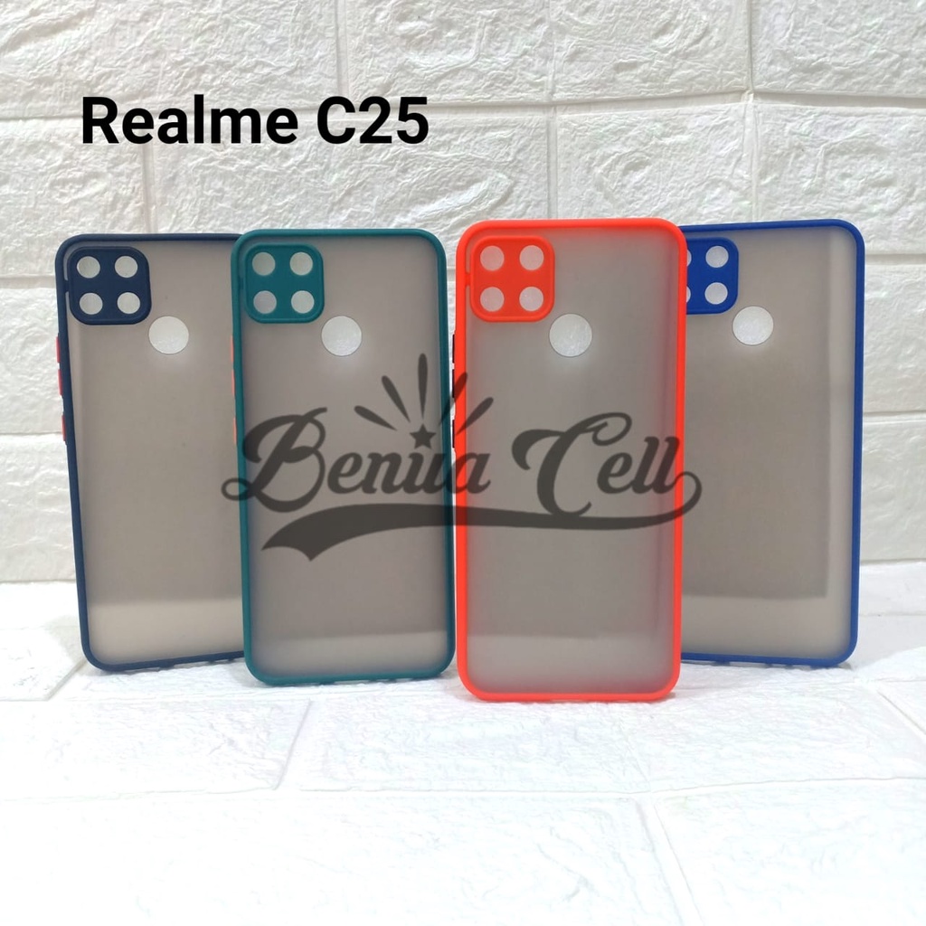 CASE REALME C25 C25Y - CASE MATTE FULL COLOR REALME C25Y REALME C25