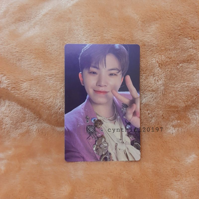 Seventeen Face the Sun Woozi Photocard PC (CARAT Ver.)