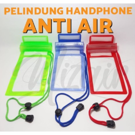 Pelindung HP Anti Air / Water Prof HP / Plastik HP Anti Air untuk Motor / Gojek / Grab