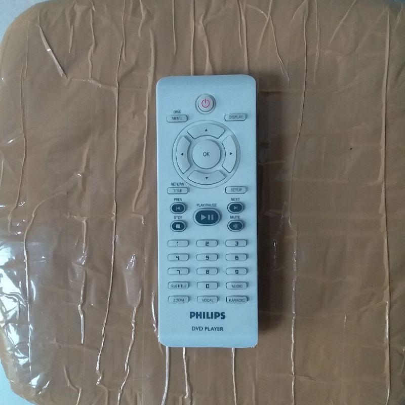 REMOTE PHILIPS DVD PLAYER