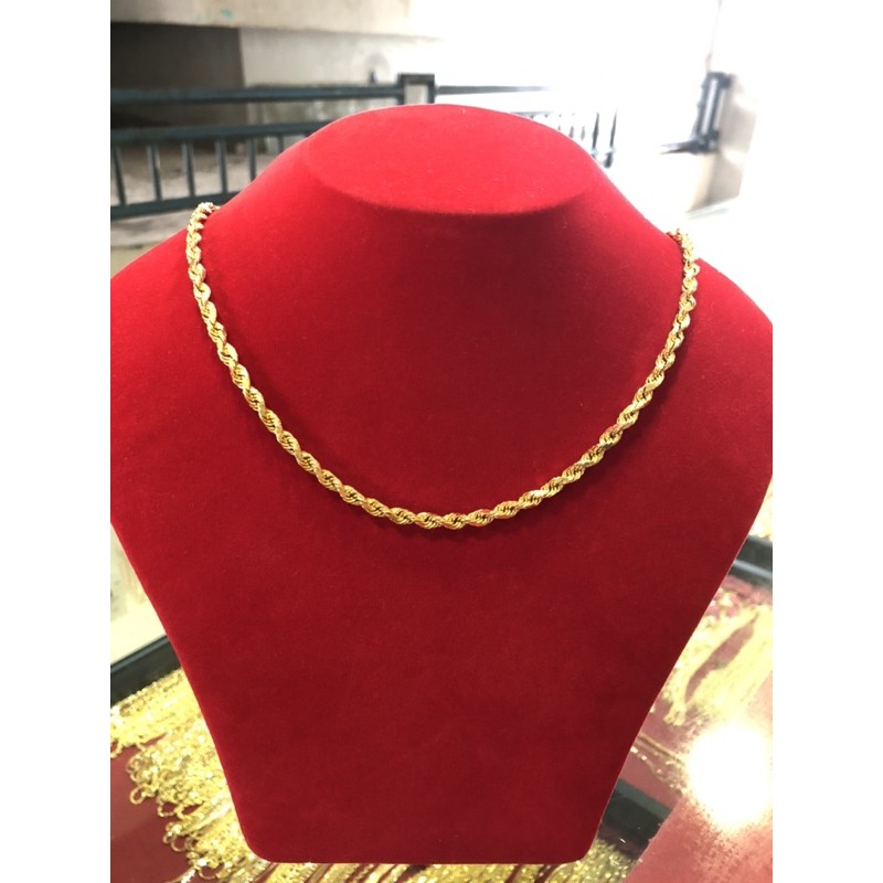 kalung model tambang mas 40%