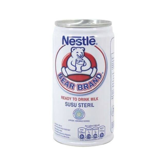 

Bear Brand kaleng 189ml - Susu Beruang