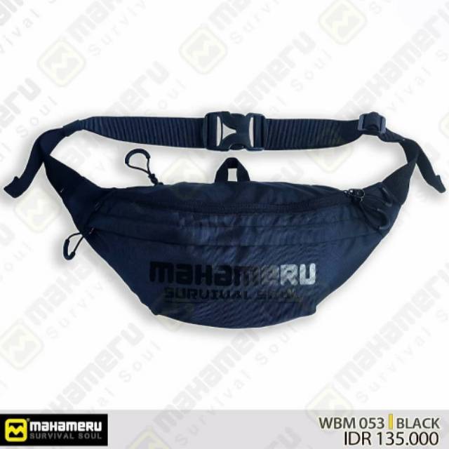 TAS SELEMPANG Mahameru WBM 053 BLACK