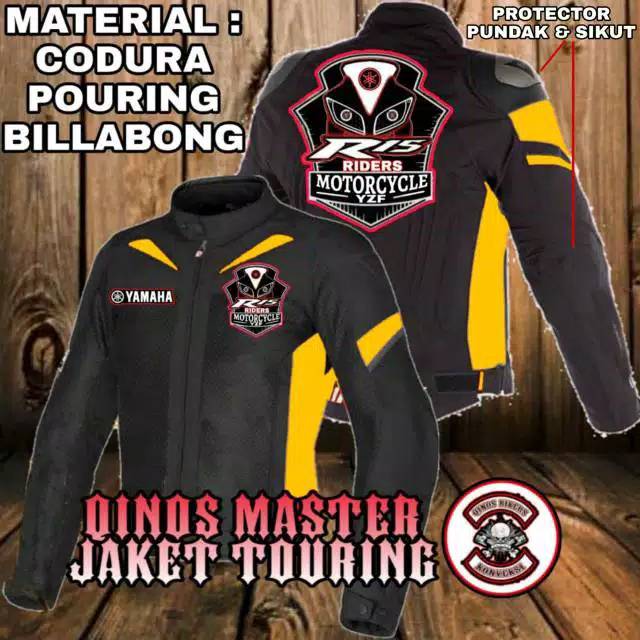 Jaket R15 Jaket Touring R15 Jaket Motor Touring Jaket Yamaha R15