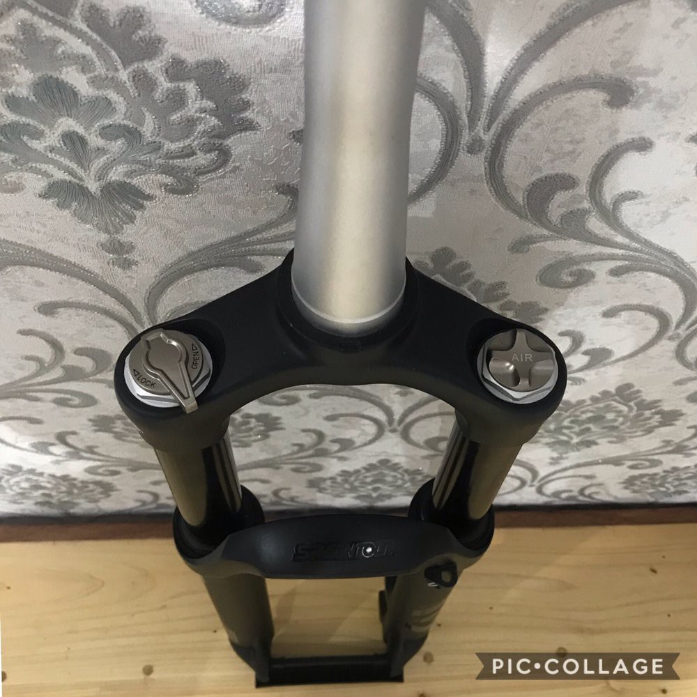 SALE Fork Suntour Epixon 27.5 Tapper Travel 100 120 140 Black Doff