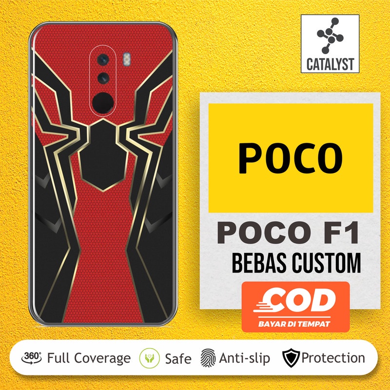 Garskin Skin Case POCO F1 BISA Custom - KODE-LASJ