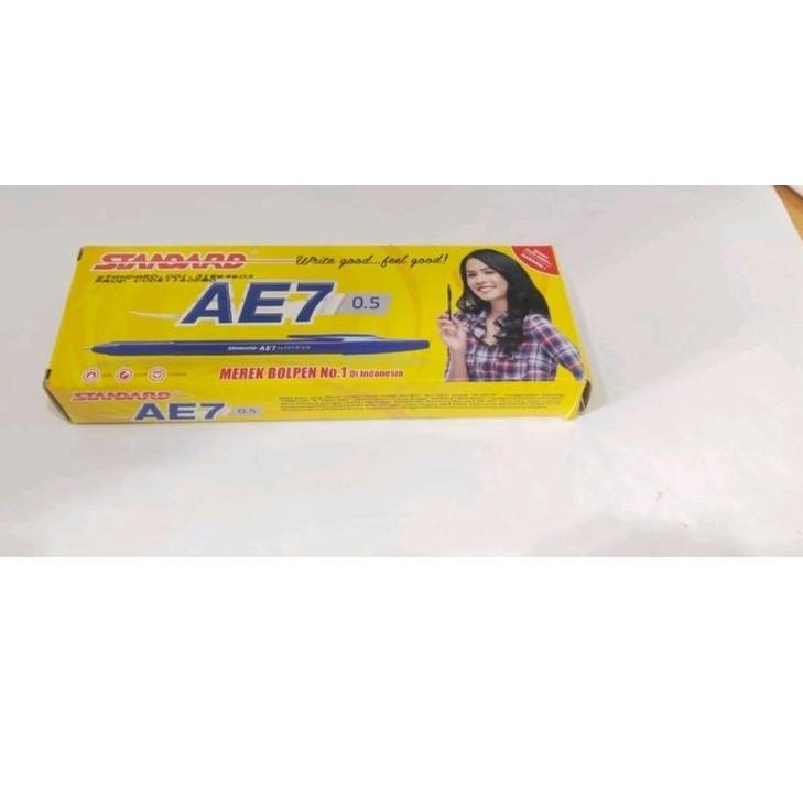 

<RuB ☼> Pulpen standard AE7 0.5mm ( 12 pcs ) /Berkualitas sekali