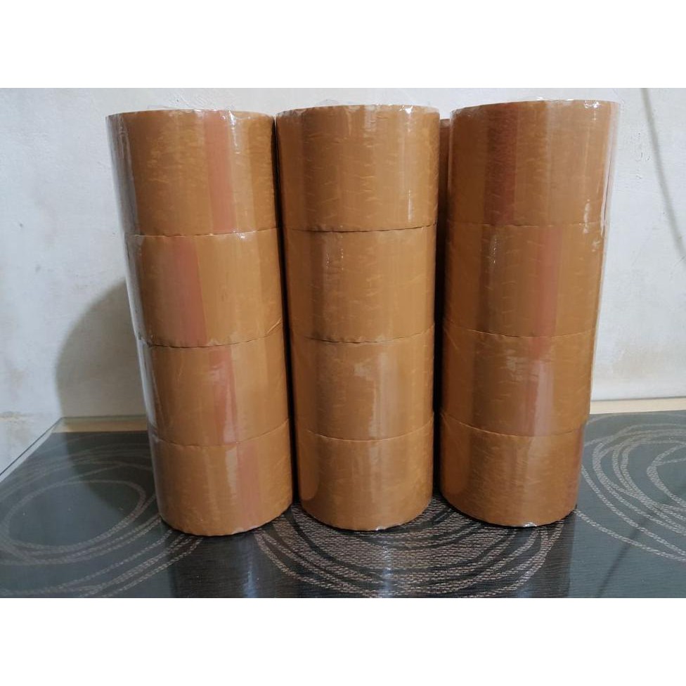 

LAKBAN 3 INCH COKLAT 72 MM X 100 YARD FULL BERKUALITAS