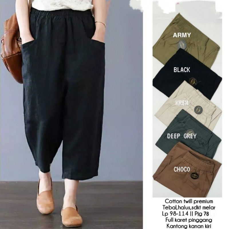 UNIQLO PANTS CELANA WANITA WILLOW PANTS / Celana wanita tetbaru / celana panjang casual wanita / pan