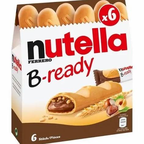 

+++++] Nutella ferrero b ready 132gr isi 6 import italy ORIGINAL