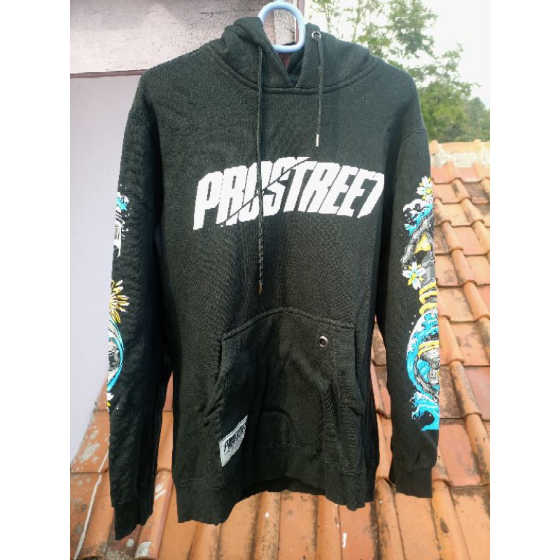 Hoodie prostreet hand piston size S mulus