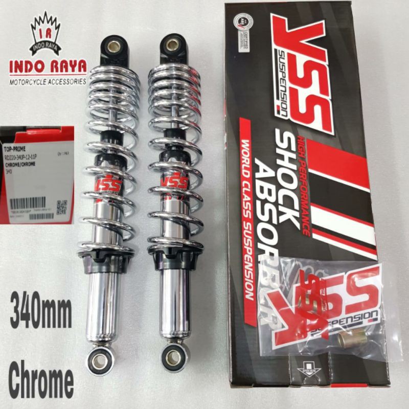 Jual Shockbreaker Sok Yss Top Up Prime Mm Mm Mm Mm Chrome Krum Krom Original