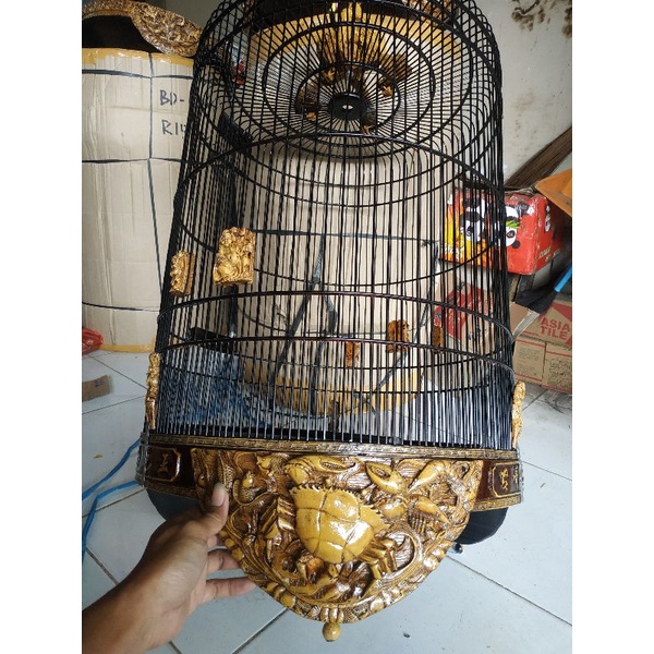 sangkar murai / sangkar murai batu / kadang murai batu / sangkar bulat / sangkar fiber / sangkar bur
