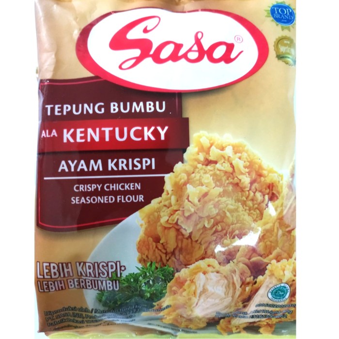 

pakai-siap-tepung-bumbu-tepung- tepung bumbu kentucky sasa 80 gram. (tepung sasa). -tepung-bumbu-