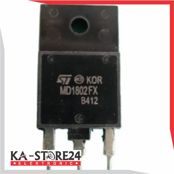 Transistor tr regulator tv tabung md1802fx md 1802fx 1802 fx