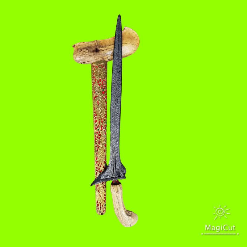 keris lurus pamor manggar