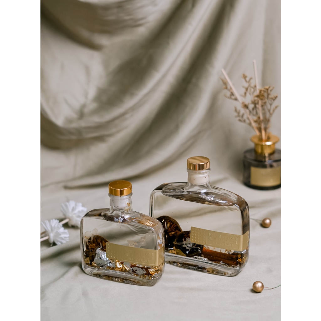 BOTOL PENGHARUM RUANGAN / REED DIFFUSER / BOTOL DIFFUSER KACA | GB02