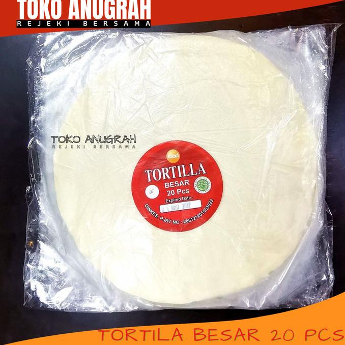 

~^~^~^] Tortilla Kulit Kebab Besar 20 pcs