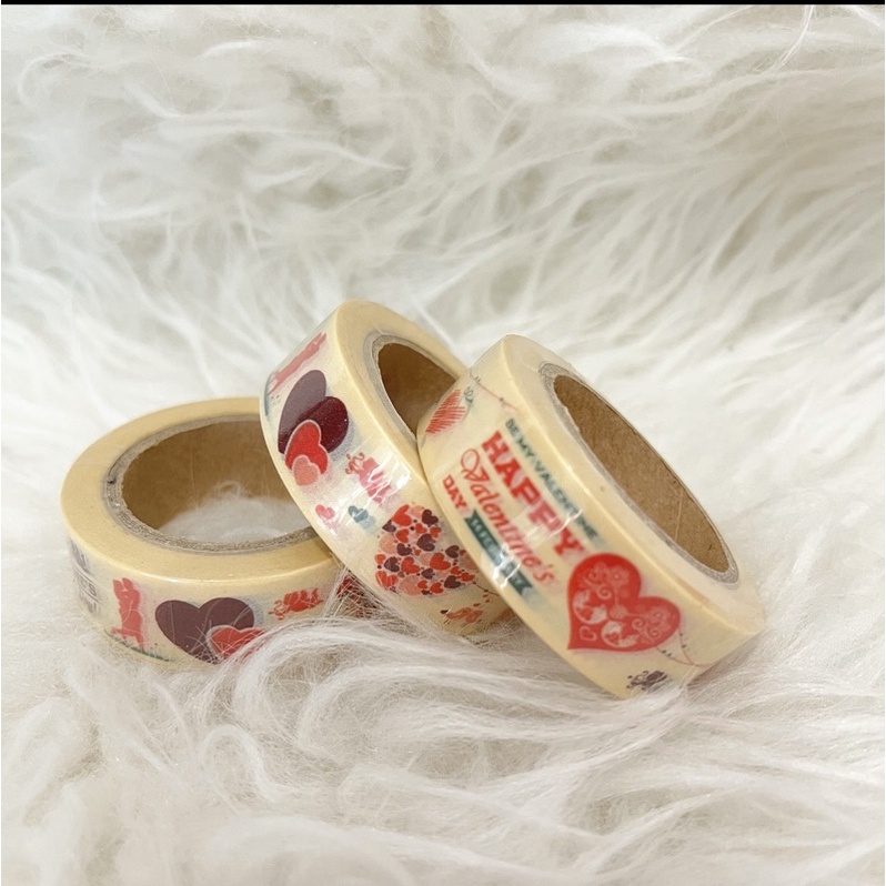 

Washimoshi Masking washi tape Valentine Design