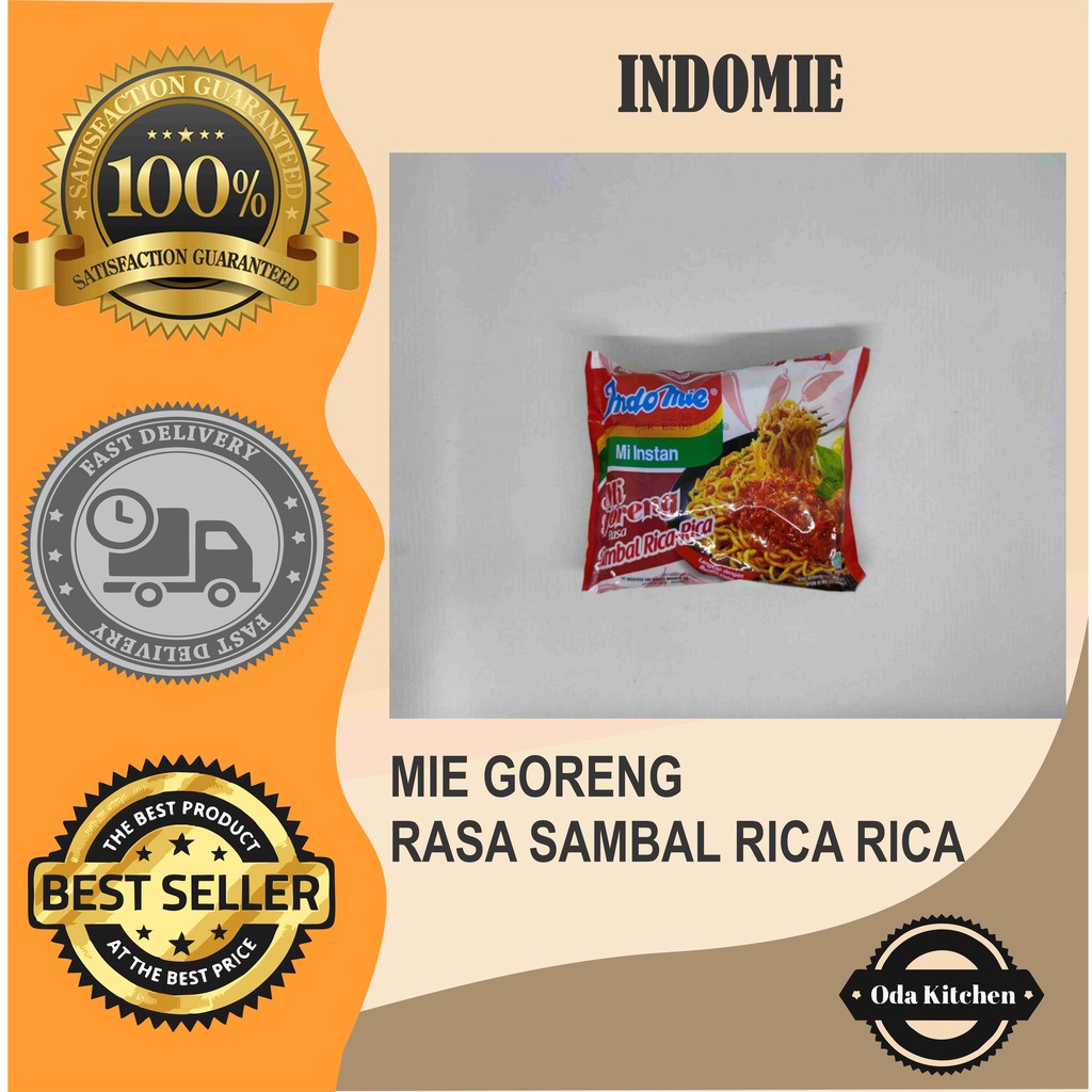 INDOMIE MI GORENG RASA SAMBAL RICA RICA 85gr