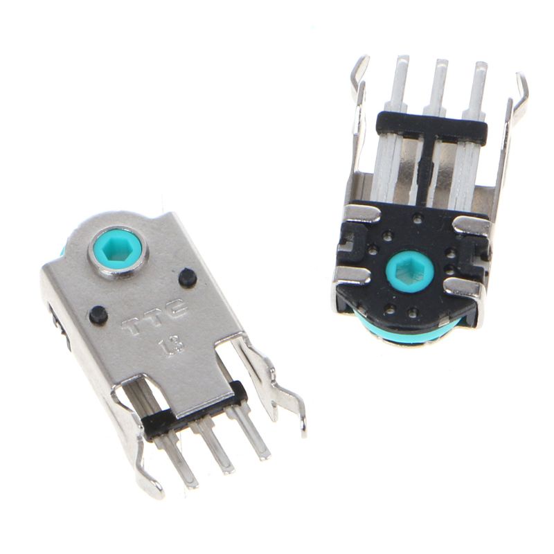 Btsg 2pcs Encoder Decoder Mouse Ttc 13mm Inti Hijau