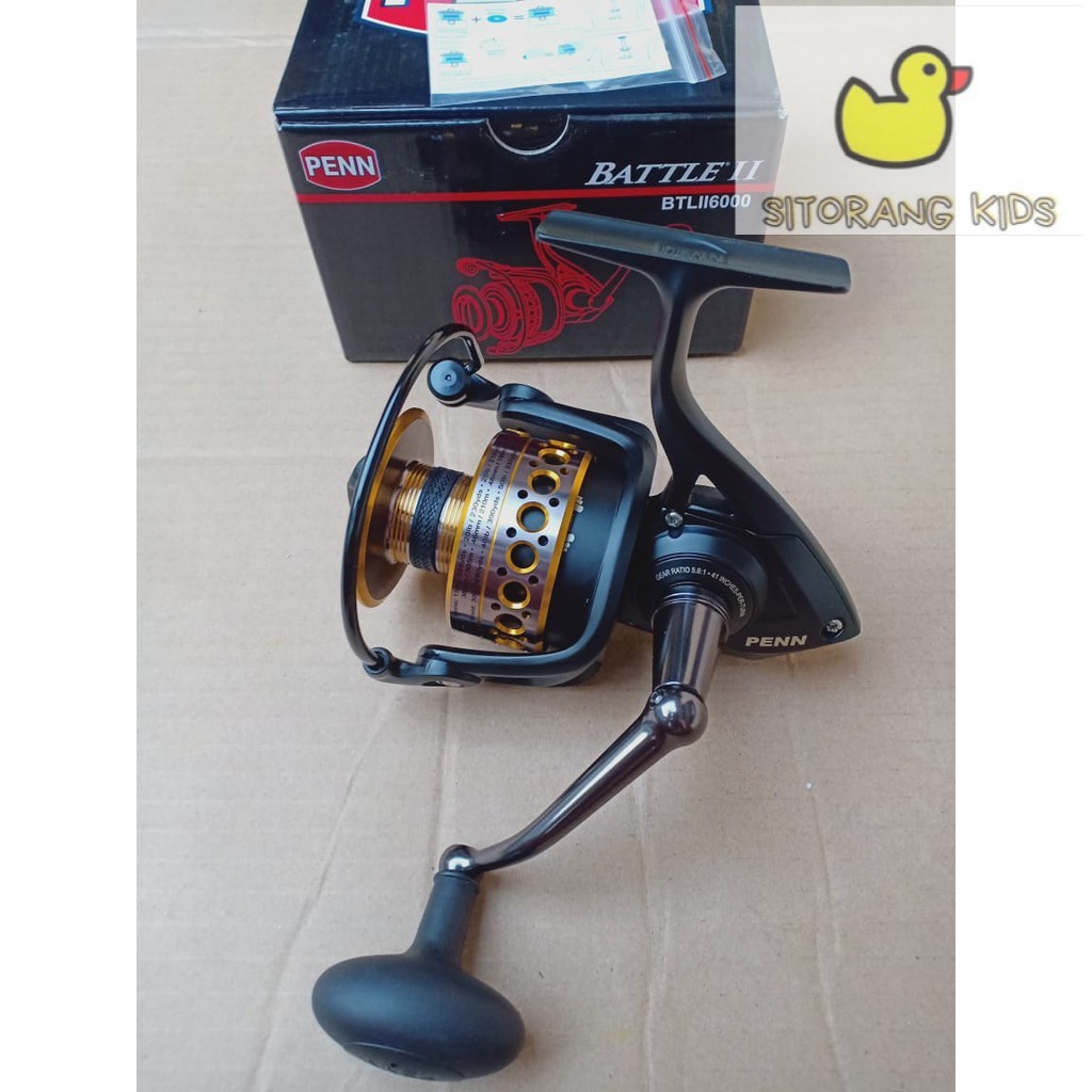 [Promo] Reel Power Handle PENN BEATLE II 6000 Full Metal Body Murah