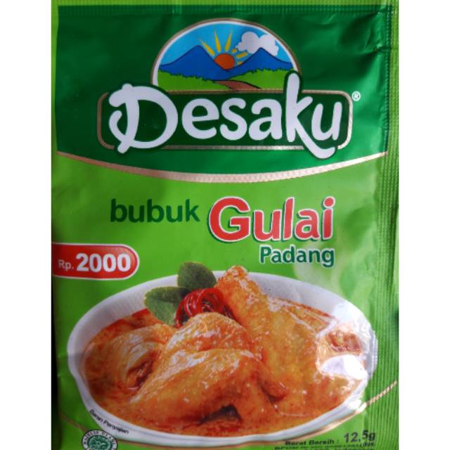 BUBUK GULAI PADANG // DESAKU // BUMBU KEMASAN PRAKTIS // Rp.1850