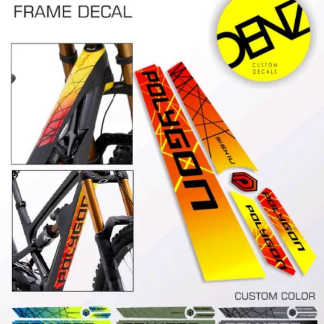 decal frame mtb