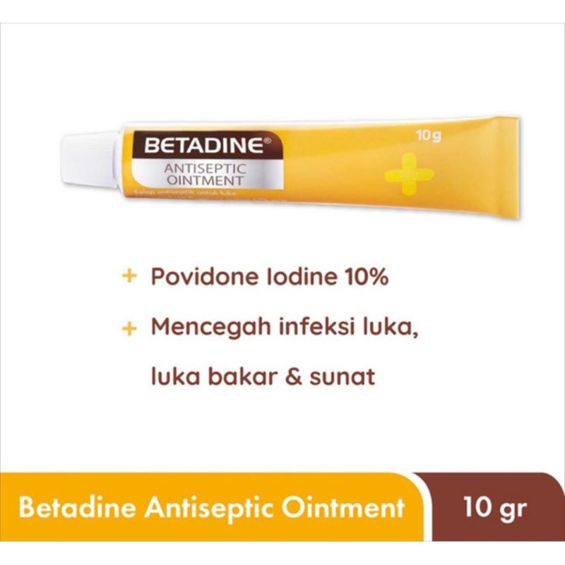 BETADINE SALEP 10 GR Betadin