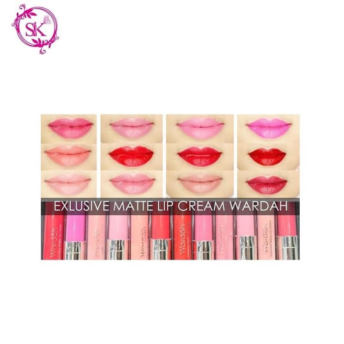 Wardah Exclusive Matte Lip Cream Original