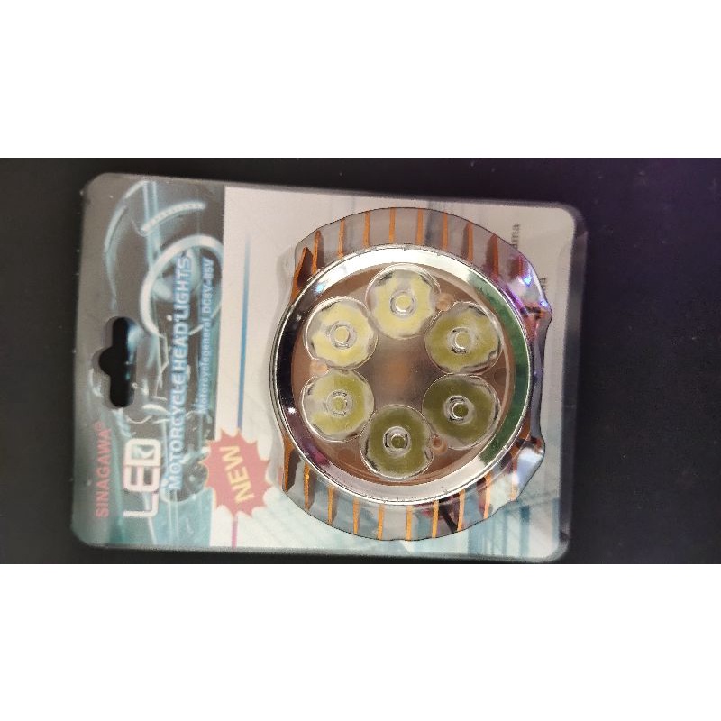 Lampu Tembak Led Slim 6led 6-9 watt DC