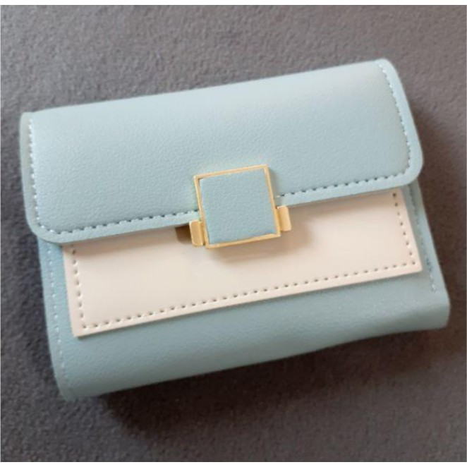 Dompet Premium Korea Cantik Cewek Lipat Kotak 2 Warna Dompet Premium Korea Cantik Cewek Lipat Kotak 2 Warna