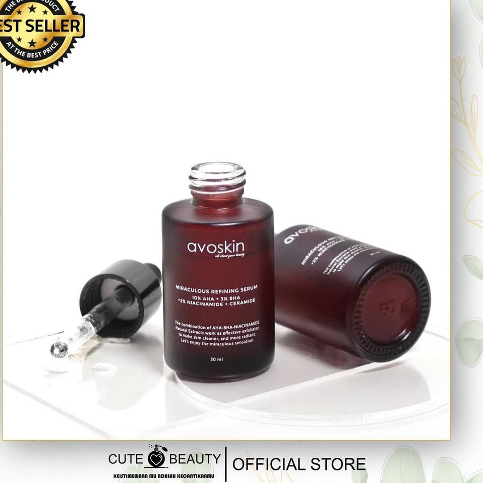 ◌ Avoskin Miraculous Serum AHA BHA NIACINAMIDE CERAMIDE ➷