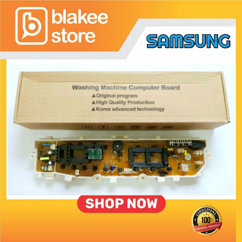 MODUL PCB MESIN CUCI SAMSUNG WA70H4000 WA80H4000 WA75H4200  original program code part DC92 00449K