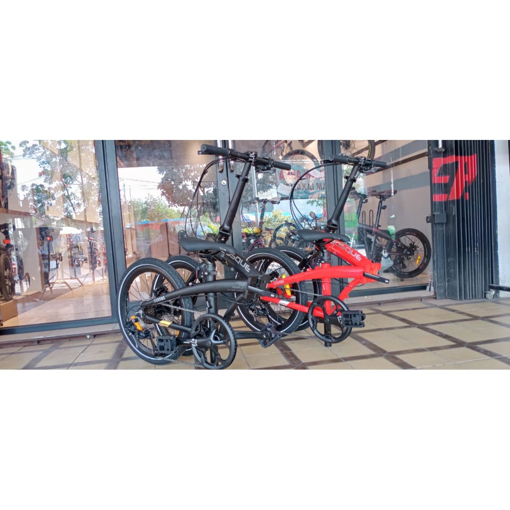 Folding Bike 20 Element Ecosmo 8 speed Bosque